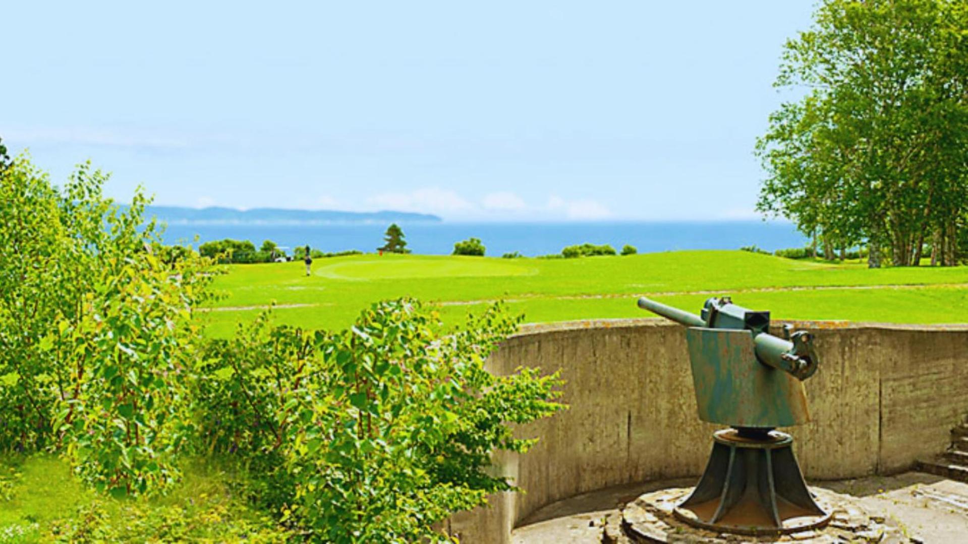 Hebergement Fort Prevel Saint Georges De Malbaie Exterior foto